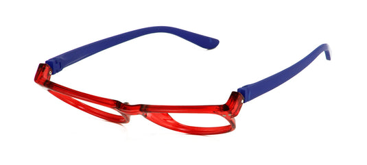 Erica Red/Royal Blue Lens Readers | Bunny Eyez