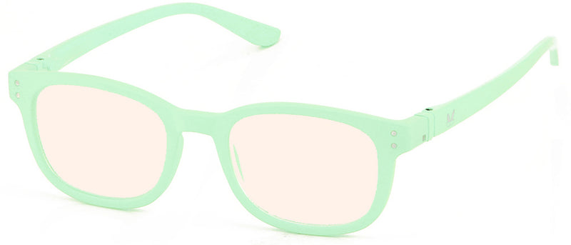 Load image into Gallery viewer, Kaley Blue Screen Lens Reader in Mint Green
