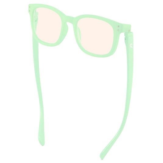 Kaley Blue Screen Lens Reader in Mint Green