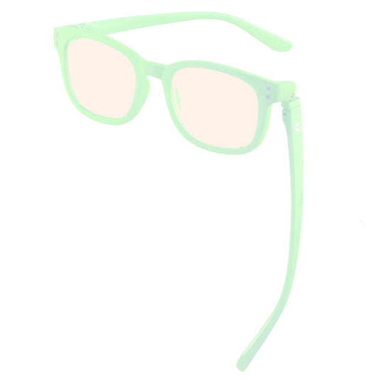 Kaley Blue Screen Lens Reader in Mint Green