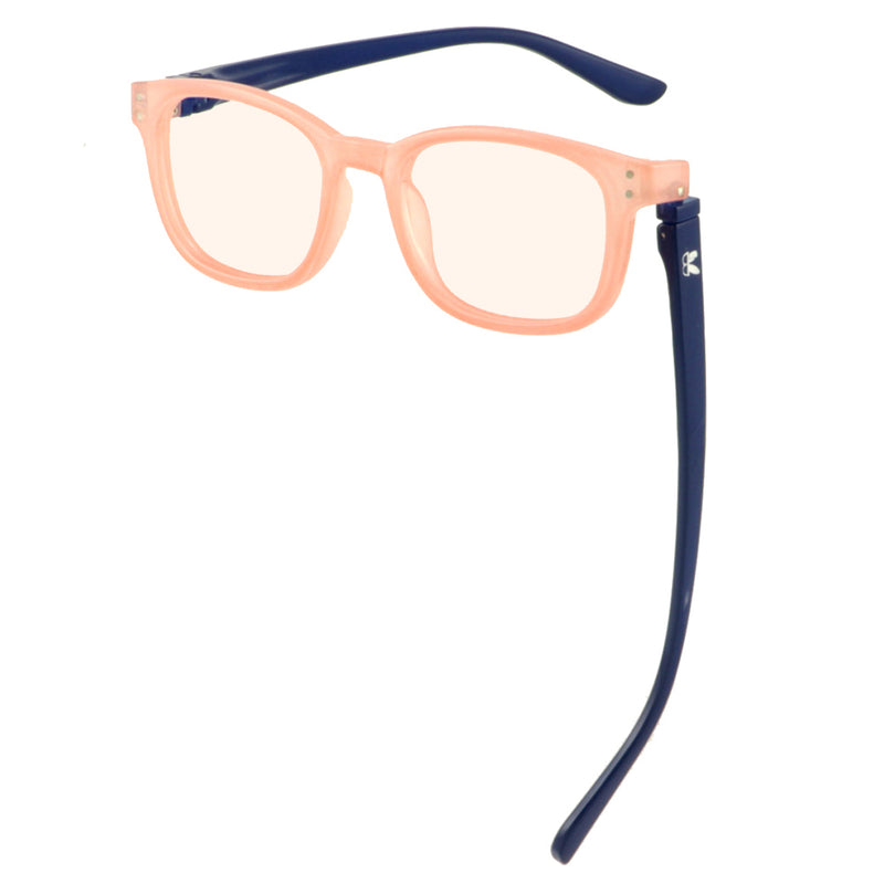 Load image into Gallery viewer, Kaley Blue Screen Lens Reader in Pink/Navy
