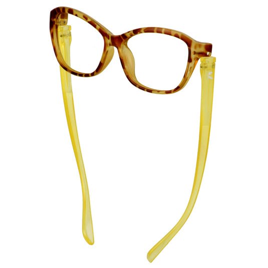 Sabina Reader Faux Tortoise/Honey | Bunny Eyez