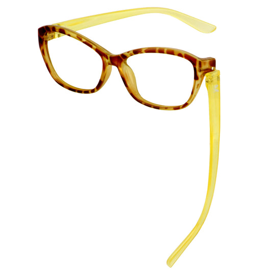 Sabina Reader Faux Tortoise/Honey | Bunny Eyez