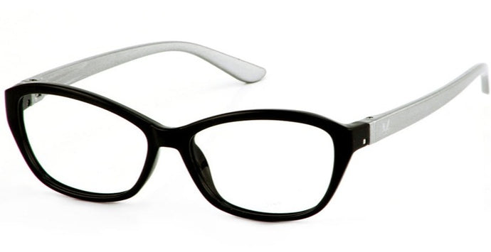 Sabina Reader Black/Silver | Bunny Eyez