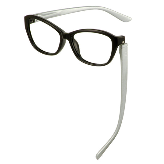 Sabina Reader Black/Silver | Bunny Eyez