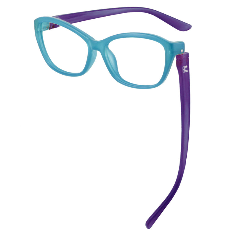 Load image into Gallery viewer, Sabina Reader Aqua/Purple | Bunny Eyez
