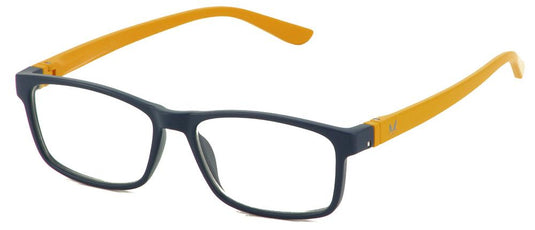 Bunny Guyz Scottie Reader in Matte Navy/Yellow