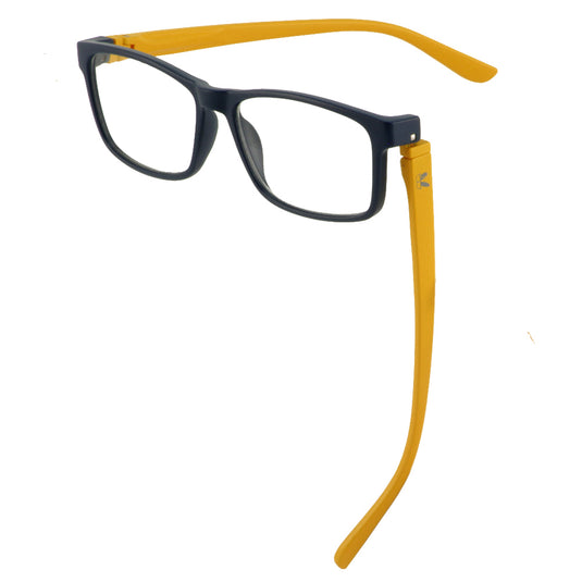 Bunny Eyez Jacob Reader in Matte Navy/Yellow