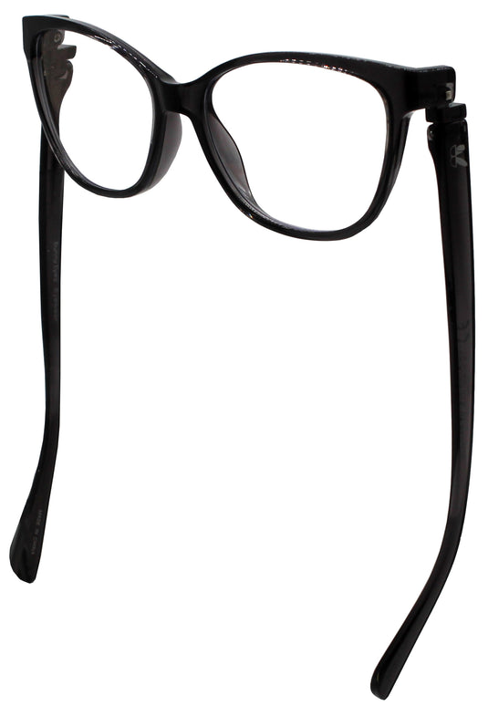 Bunny Eyez Stevie Tiltable Blue Screen Lens Reader Black