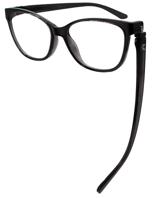 Bunny Eyez Stevie Tiltable Blue Screen Lens Reader Black